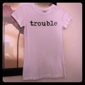 TROUBLE T-shirt